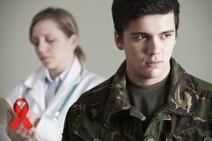 Soldier Being Assessed By Doctor